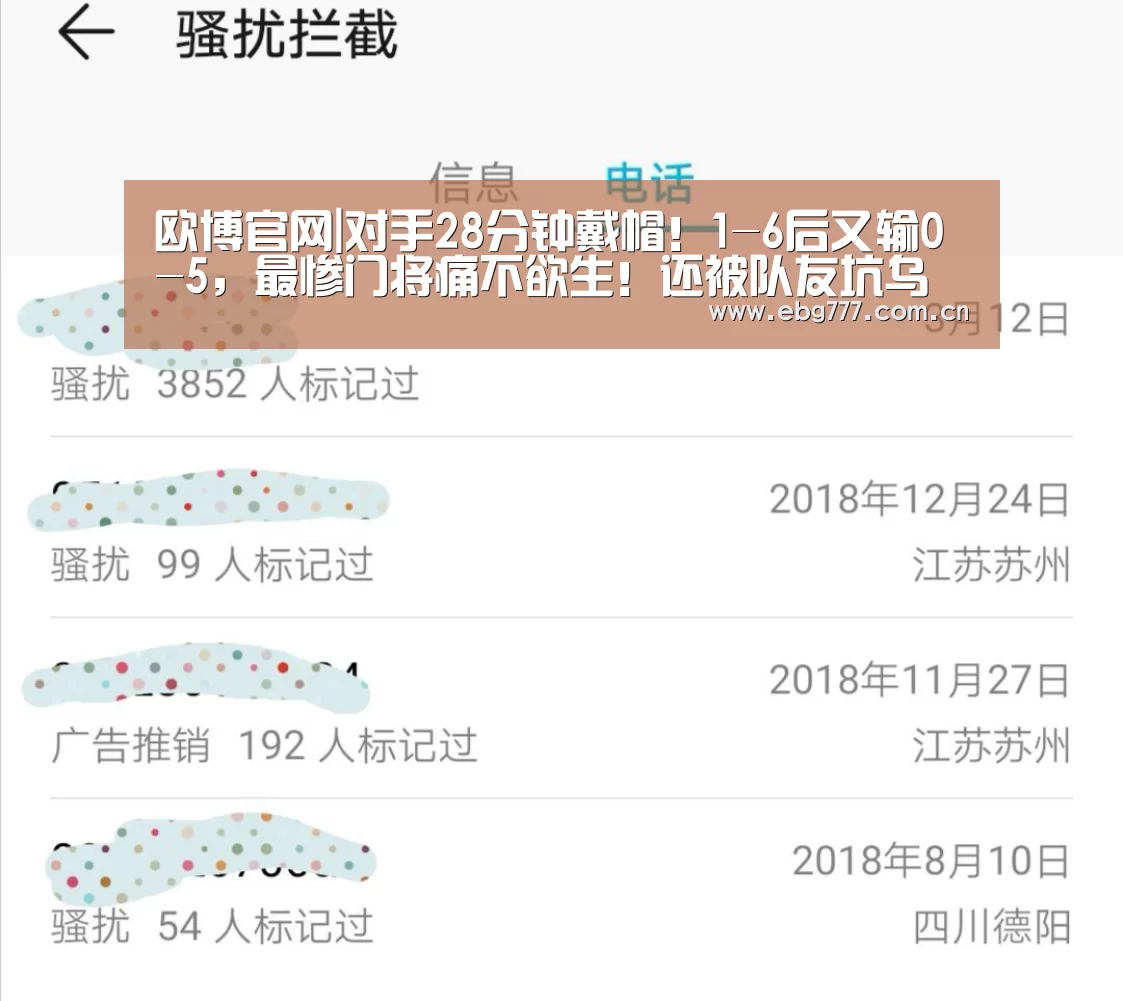 欧博官网|对手28分钟戴帽!1-6后又输0-5,最惨门将痛不欲生!还被队友坑乌龙(图2) 欧博游戏